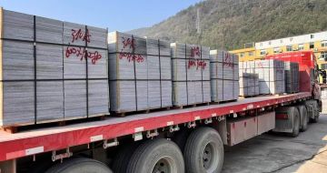 朔州 芝麻灰地铺石出货日常