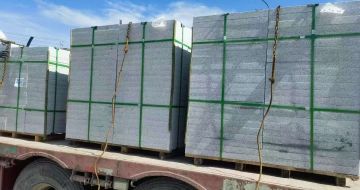 朔州 芝麻白花岗岩地铺石装车日常