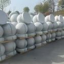 朔州 白麻花岗岩石材圆球，石球，挡车球，隔离球，景观石球，风水球等