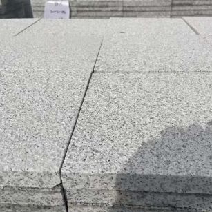 朔州 白麻花岗岩石材推荐 荔枝面地铺石