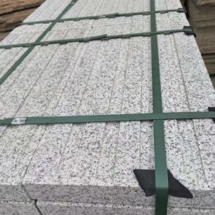 朔州 白麻花岗岩直行盲道石，盲条，地铺石