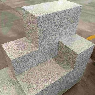 朔州 白麻花岗岩荔枝面地铺石