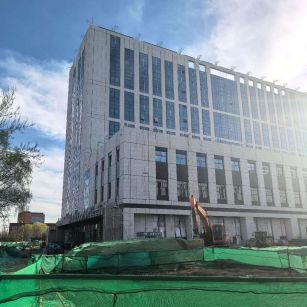 朔州 白麻花岗岩石材外墙干挂