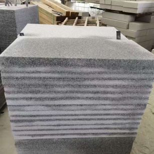 朔州 芝麻白5公分火烧地铺成品，900*400，规格可定制