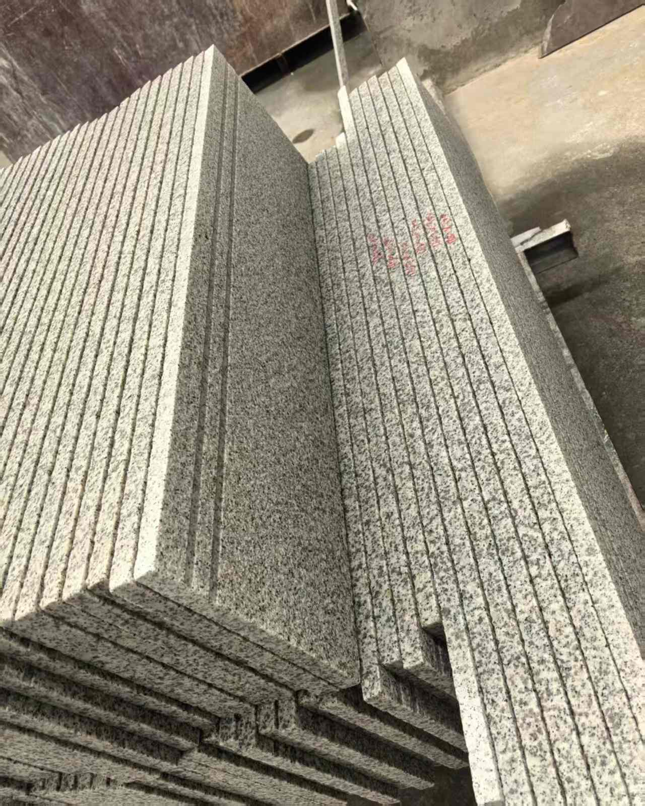 朔州 白麻荔枝面花岗岩楼梯踏步