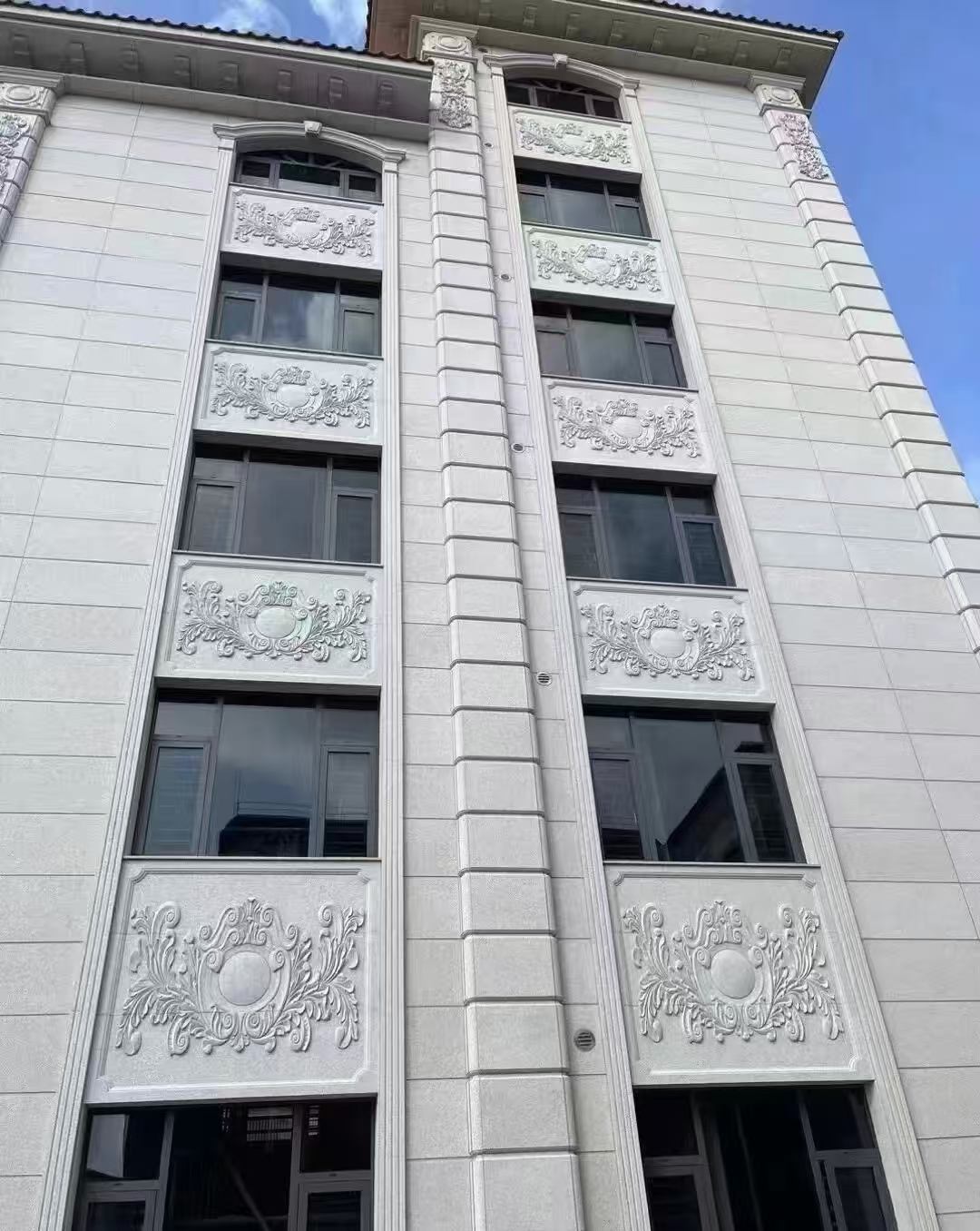 朔州 白麻荔枝面花岗岩别墅外墙干挂